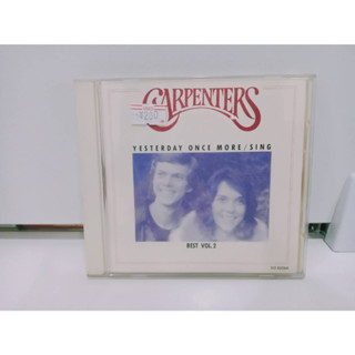 1 CD MUSIC ซีดีเพลงสากล CARPENTERS BEST VOL.2  YESTERDAY ONCE MORE SING  (L5C163)