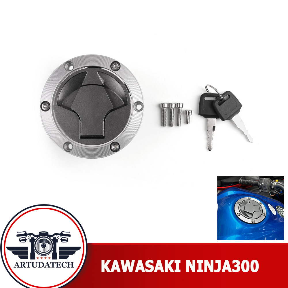 ฝาถังน้ำมัน Kawasaki Ninja300 Z300 Z250 Z250SL Ninja250 2008-2017 ฝาปิดถังน้ํามัน