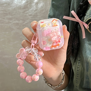 เคสแอร์พอด 3 Case Airpods 3 pro2 case การ์ตูน เค้ก ดอกไม้ กระต่าย พร้อมจี้ เคส Airpod 3 pro2 case เคส Airpod 1 gen2 case