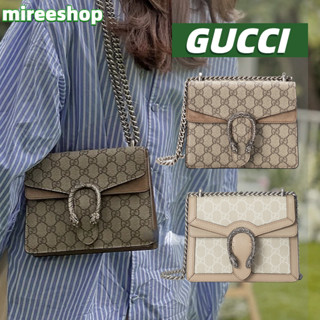 🍒กุชชี่ Gucci กระเป๋า Dionysus GG Supreme Mini Bag