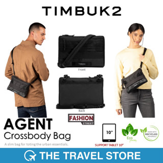 TIMBUK2 Agent Crossbody Bag - Jet Black (1070-3-6114)  กระเป๋าสะพายข้าง