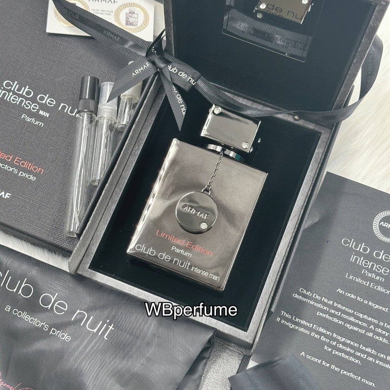 น้ำหอม แบ่งขาย หรูหรามาก ARMAF Club De Nuit Intense Man Limited Edition Parfum