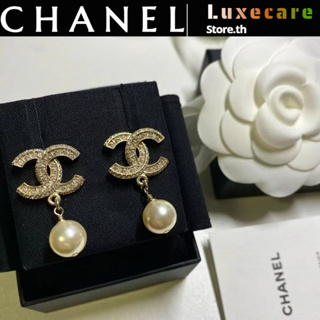 ชาแนล👜Chanel Double C Earrings Chanel Earrings Chanel ต่างหู/แฟชั่น/หรูหรา/คลาสสิก