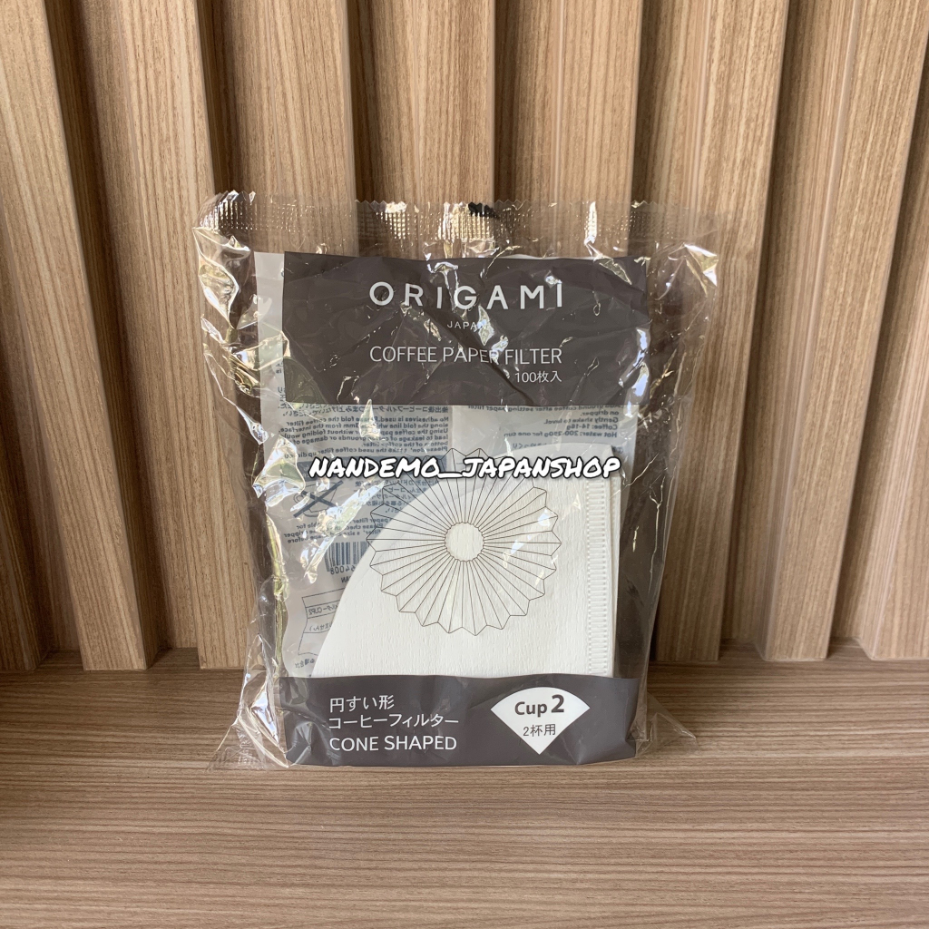 ORIGAMI - Coffee Paper Filter โอริกามิ กระดาษกรองกาแฟ นำเข้าจากประเทศญี่ปุ่น