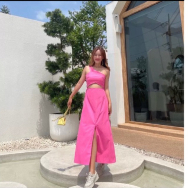 ส่งต่อ เดรสสีชมพู knockknockth