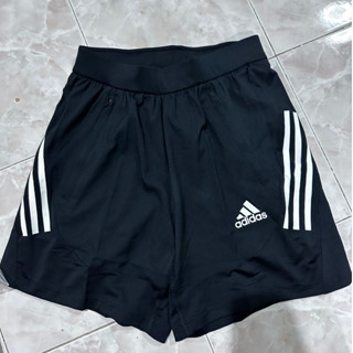 Size.S ชาย,,เอว-32สะโพก-37**(ราคาป้าย 1400) ADIDAS กางเกงขาสั้นผู้ชายรุ่น AEROREADY 3-STRIPES SLIM สีดำ .