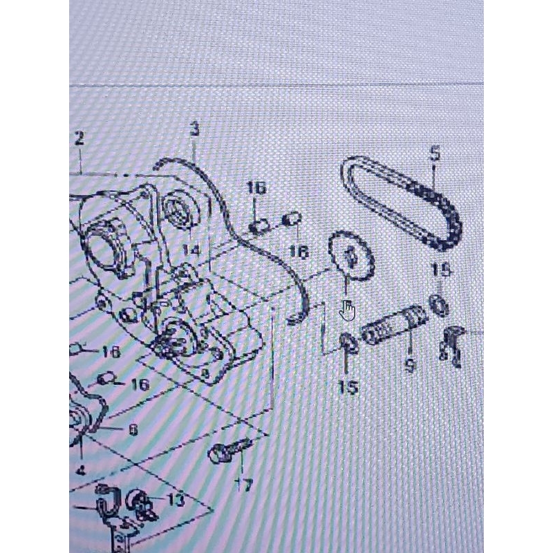 เฟืองปั้มน้ำคลิก แท้ศูนย์(19232-KVB-900)