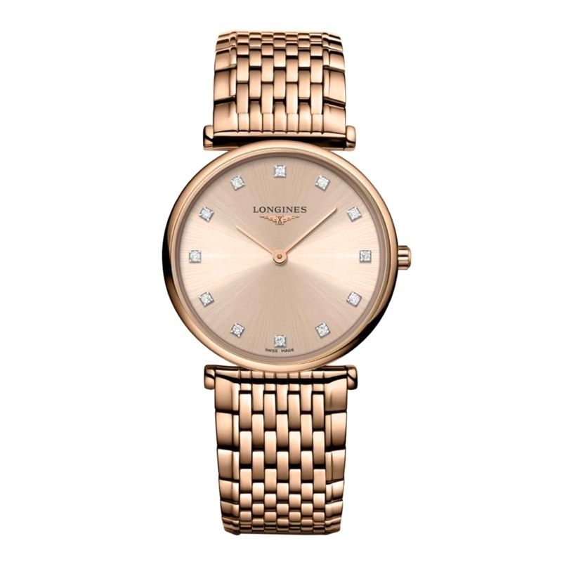 (สินค้า​พร้อม​ส่ง)​ นาฬิกา​ LONGINES​ รุ่น​ Le Grande Classique Ladies Watch Rose รหัส​ L45121908(ของแท้ป้าย​ KINGPOWER)