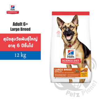 Hill’s Science Diet Canine Adult6+ Large Breed อาหารสำหรับสุนัขพันธุ์ใหญ่ อายุ6ปีขึ้นไป ขนาด12กก.