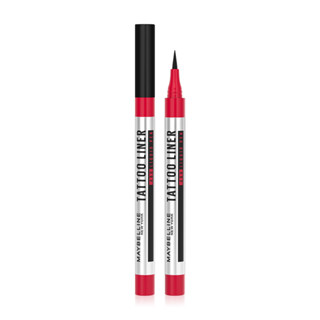 MAYBELLINE TATTOO LINER (48H LIQUID PEN) เมย์เบลลีน อายไลเนอร์ เม็ดสีดำเข้มสนิท