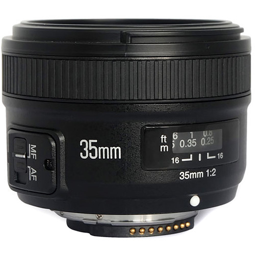 [กรุงเทพฯ ส่งด่วน 1 ชั่วโมง] Yongnuo YN 35 f2 Lens DSLR for Nikon (มือสอง)