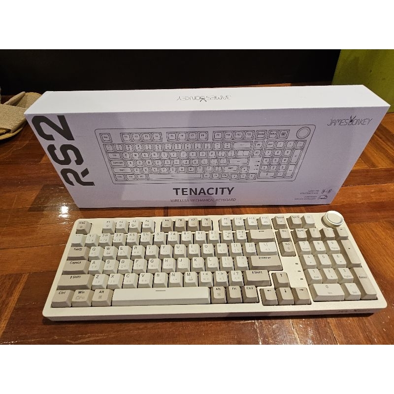 JAMES DONKEY RS2 Hotswap Mechanical Keyboard [Gateron PRO RED Switch] มือสอง สภาพเหมือนใหม่