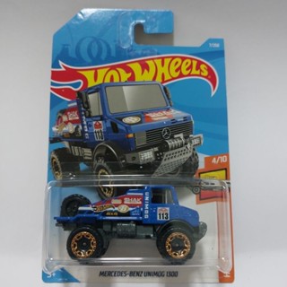 รถเหล็ก Hotwheels MERCEDES BENZ UNIMOG 1300 (ib19)