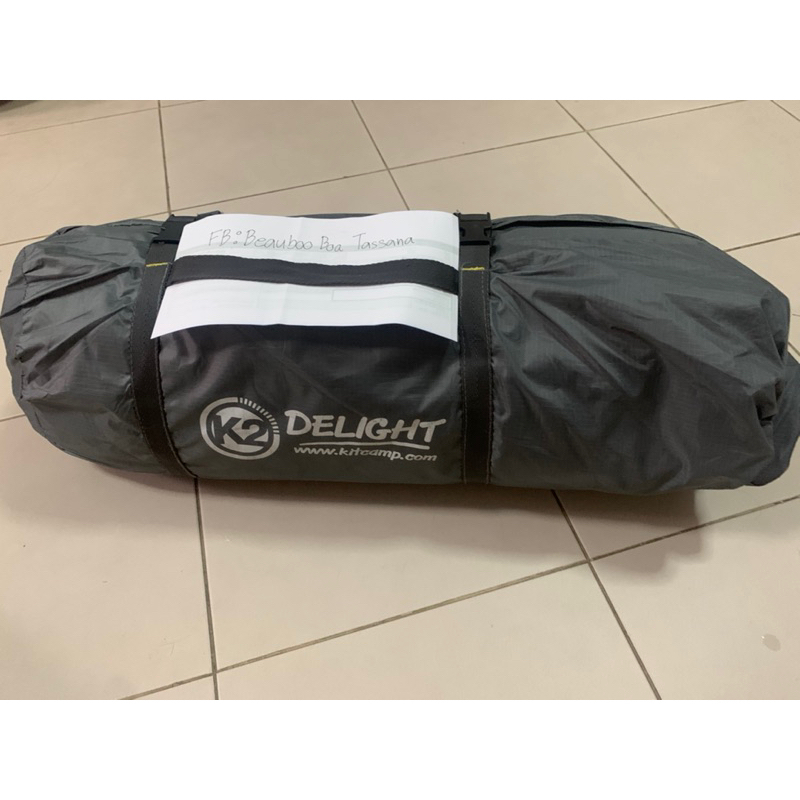 เต้นท์ k2 delight พร้อมเสาฟลายชีสk2 มือ2