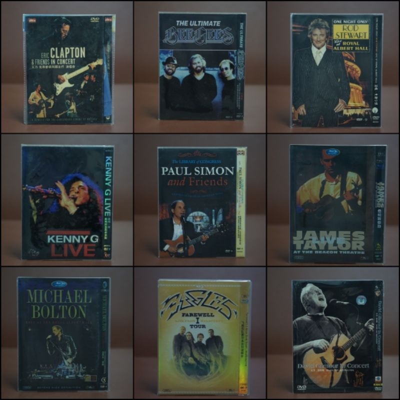 DVD คอนเสิร์ต​ ศิลปิน​ต่างประเทศ​