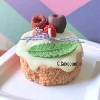 เทียนหอม ชิฟฟ่อนเบอร์รี่เค้ก 🍒🍓🫐 Chiffon berries cake จัดส่งภายใน2-3วันค่ะ