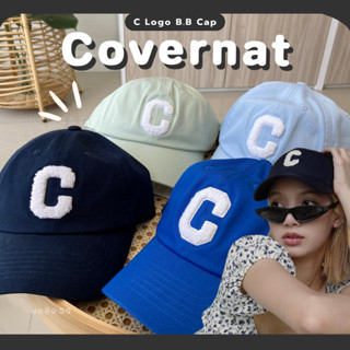 (พร้อมส่ง/แท้) หมวก Covernat C Logo B.B Cap แบบที่ลิซ่าใส่ หิ้วจากเกาหลีพร้อมส่งไม่ต้องรอพรี