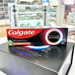 ยาสีฟันสูตรฟันขาว Colgate Optic White O2 Aromatic