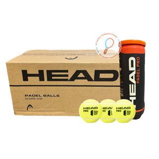 ลูกพาเดล เทนนิส Tennis Padel Ball Head Padel Pro ลังบรรจุ 24 กระป๋อง 72 ลูก ของแท้ พร้อมส่ง