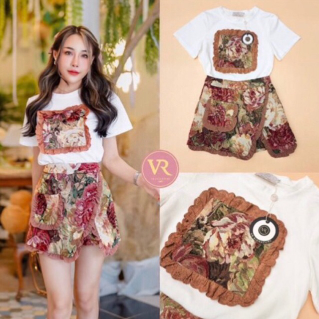 งานป้ายvrชุดเซ็ทกางเกงกระโปรง