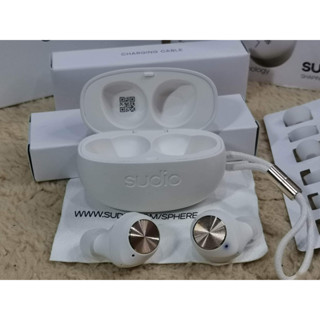 หูฟังไร้สาย SUDIO T2 TRUE WIRELESS รายละเอียดเสียงดี ดีไซน์เนี๊ยบ ของแท้100%