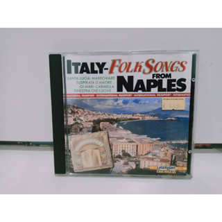 1 CD MUSIC ซีดีเพลงสากล ITALY FOLK SONGS FROM NAPLES  (L5G103)