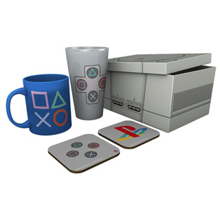 ABYstyle [ลิขสิทธิ์แท้ พร้อมส่ง] แก้วน้ำ แก้วมัคเซรามิค Playstation Mug Gift Set ชุดของขวัญ เพลย์สเตชั่น คลาสสิค