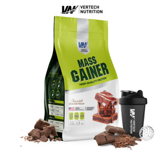 VERTECH NUTRITION เวย์โปรตีน เพิ่มน้ำหนัก Whey Protein Plus Mass Gainer 3.3 Lbs เวย์โปรตีนพลัส ขนาด 3.3 ปอนด์