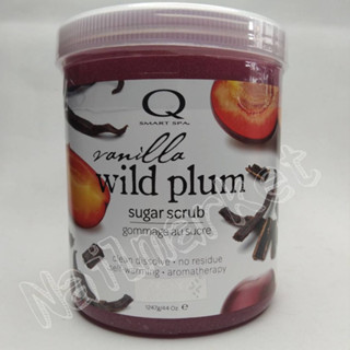 Sugar Scrub สครับน้ำตาล 2ขนาด กลิ่น Vanilla wild plum Qtica Spa 🇺🇲ของแท้จากUSA🇺🇲 พร้อมส่ง