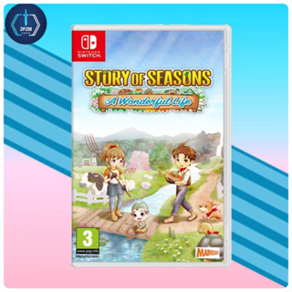 (มือ1👉🏻พร้อมส่ง)แผ่นเกม Nintendo Switch Story of Seasons  A Wonderful Life