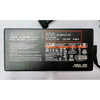 Adapter Asus 20v7.5a 6.0*3.7 / อะแดปเตอร์ เอซุส 20v7.5a 6.0*3.7 (Slim) *ประกัน 2 ปี
