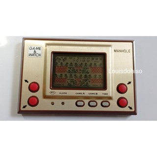 เกมกด ของแท้ มือสอง สภาพดี Nintendo game &amp; watch Manhole Gamewatch