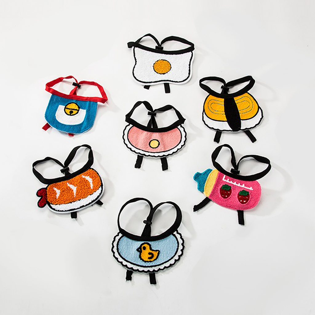 yoyopet : ปลอกคอแมว ปลอกคอหมา  ปลอกคอสัตว์เลี้ยง ผ้ากันเปื้อนแมว ลายน่ารัก สินค้าพร้อมส่ง - รูปที่ 5