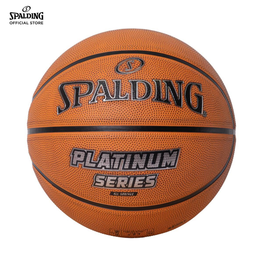 Spalding Platinum Series (Rubber Basketball) Size 7
