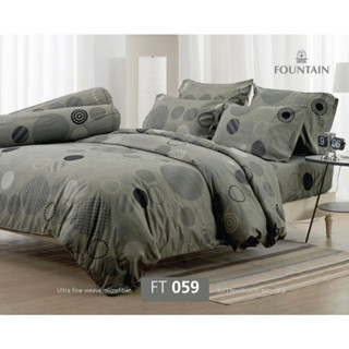 FOUNTAIN ชุดเครื่องนอนผ้าปู+นวม ขนาด 3.5 ฟุต (ลาย) FT059