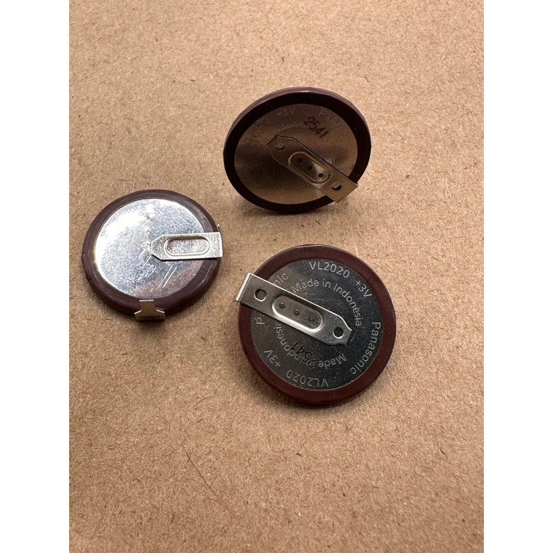 VL2020 ยี่ห้อ Panasonic ถ่านกระดุม รีโมทกุญแจรถ BMW และ MINI Cooper มีขา 90องศา และ 180องศา (รับประก