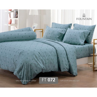 FOUNTAIN ชุดเครื่องนอนผ้าปู+นวม ขนาด 3.5 ฟุต (ลาย) FT072