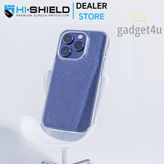 Hishield เคสใสกลิตเตอร์ สำหรับ iPhone 14 Pro Max / 14 Pro / 14 Plus / 14 / 13 Pro Max / 13 Pro / 12 Pro Max