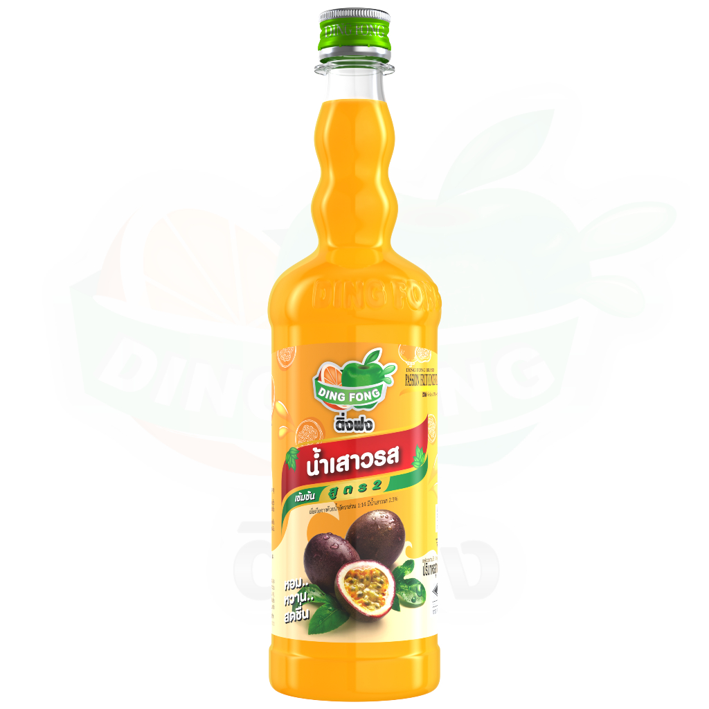 น้ำเสาวรส เข้มข้นติ่งฟง ขนาด 760mL