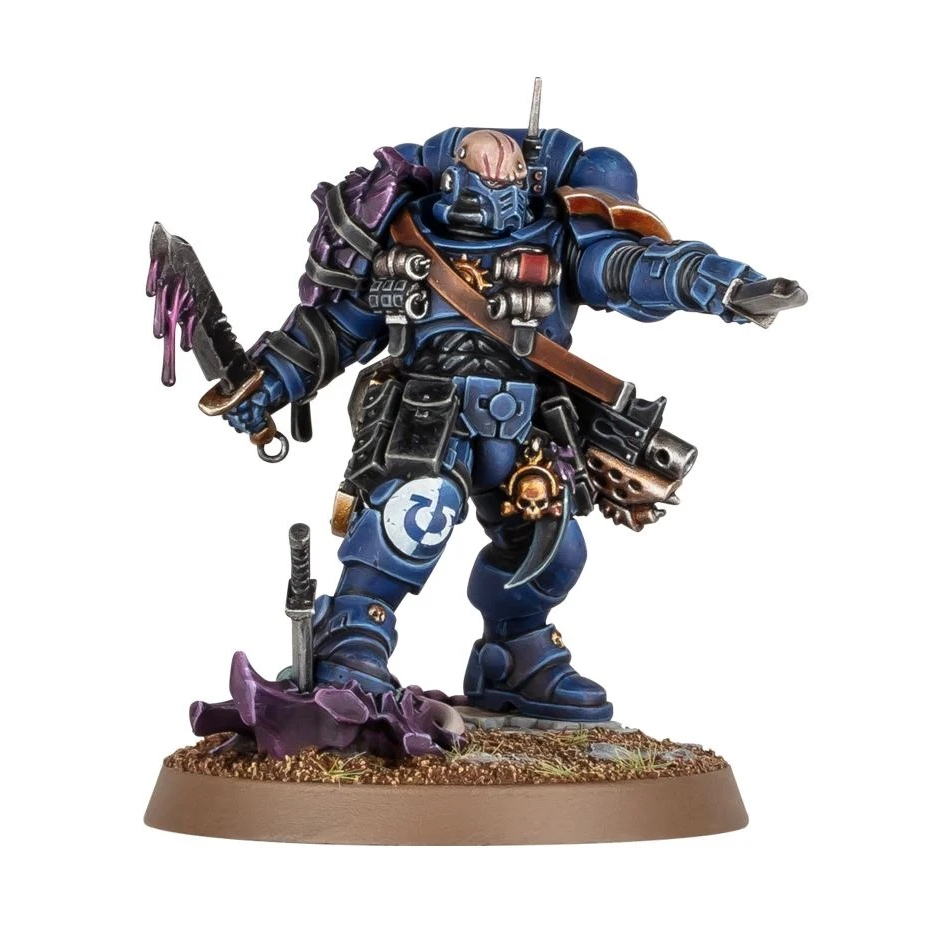 Warhammer 40k : Space Marines : Lieutenant with Combi-Weapon ( Heroes of the Chapter )