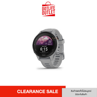 GARMIN นาฬิกาสมาร์ทวอทช์ Forerunner 255S สี Powder Grey By Dotlife Copperwired