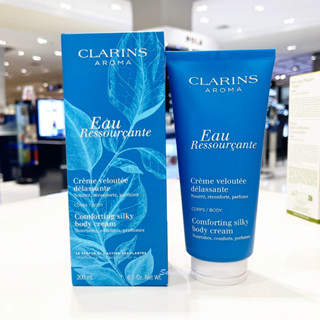 Clarins Eau Ressourcante Silky Smooth Body Cream 200ml ครีมบำรุงผิวกาย