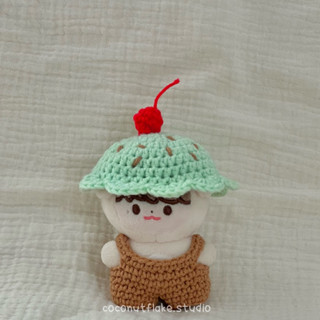 ชุดตุ๊กตา 10cm ไอศครีมมิ้นช็อค ไอติม chocolate mint
