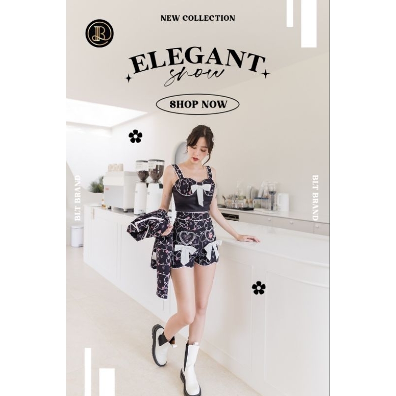 BLT BRAND : ELEGANT SNOW SET SIZE L