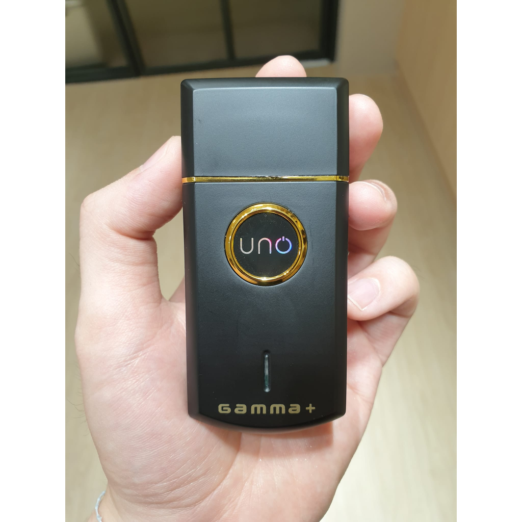 GAMMA+ UNO แกรมม่าพลัส ที่โกนหนวดขนาดพกพา ตัวแรง สัญชาติ อิตาลี  ประกันศูนย์ไทย  ที่โกนหนวด เก็บตอผม