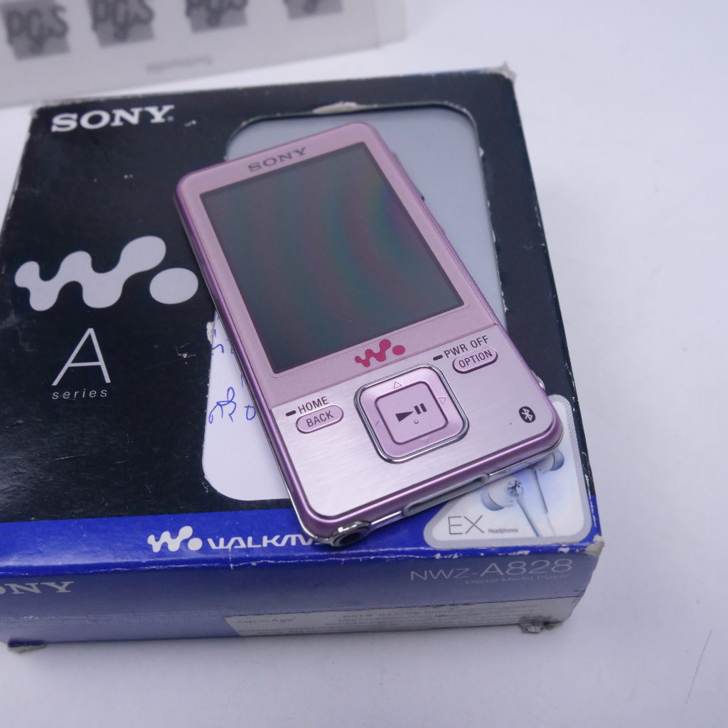 sony walkman nwz a828 มือสอง แบตเสื่อม 010223