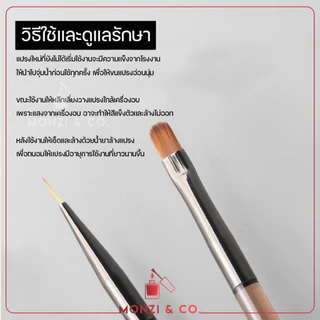 พร้อมส่งทุกวัน พู่กันเพ้นท์ ใช้งานได้ 2 ด้าน พู่กันปลายแหลม พู่กันทาสีพื้น พู่กันทาสีเล็บ ตัดเส้น ใช้งานง่าย ไม่แตกง่าย
