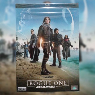 ดีวีดี ภาพยนตร์ Rogue One A Star Wars Story โร้ควันตำนาน สตาร์วอร์ส แผ่นมาสเตอร์มือหนึ่ง ลิขสิทธิ์แท้ เสียงสองภาษา ปกสวม