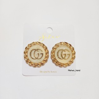 พร้อมส่ง!! ต่างหูแบรนด์เนมแบบ GG งานสวย