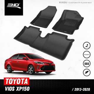 พรมปูพื้นรถยนต์ 3D TOYOTA VIOS 2013 ถึงปี 2022